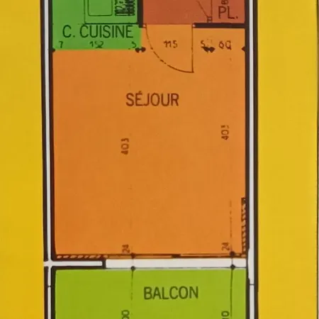 4 Pers Coeur Du Lavandou Apartmán
